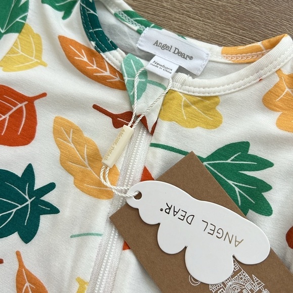 Angel Dear Baby Boy Girl Bamboo Footie Sleeper 0-3 months - Picture 2 of 3